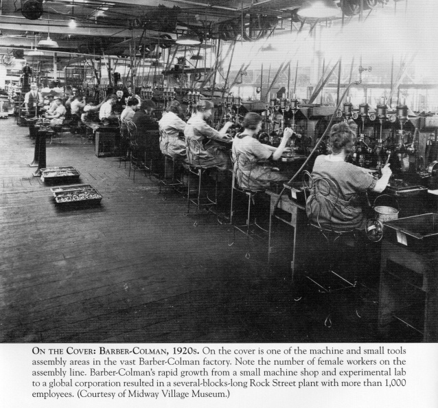 The BarberColman factory in the 1920 s OldWoodward History Gallery